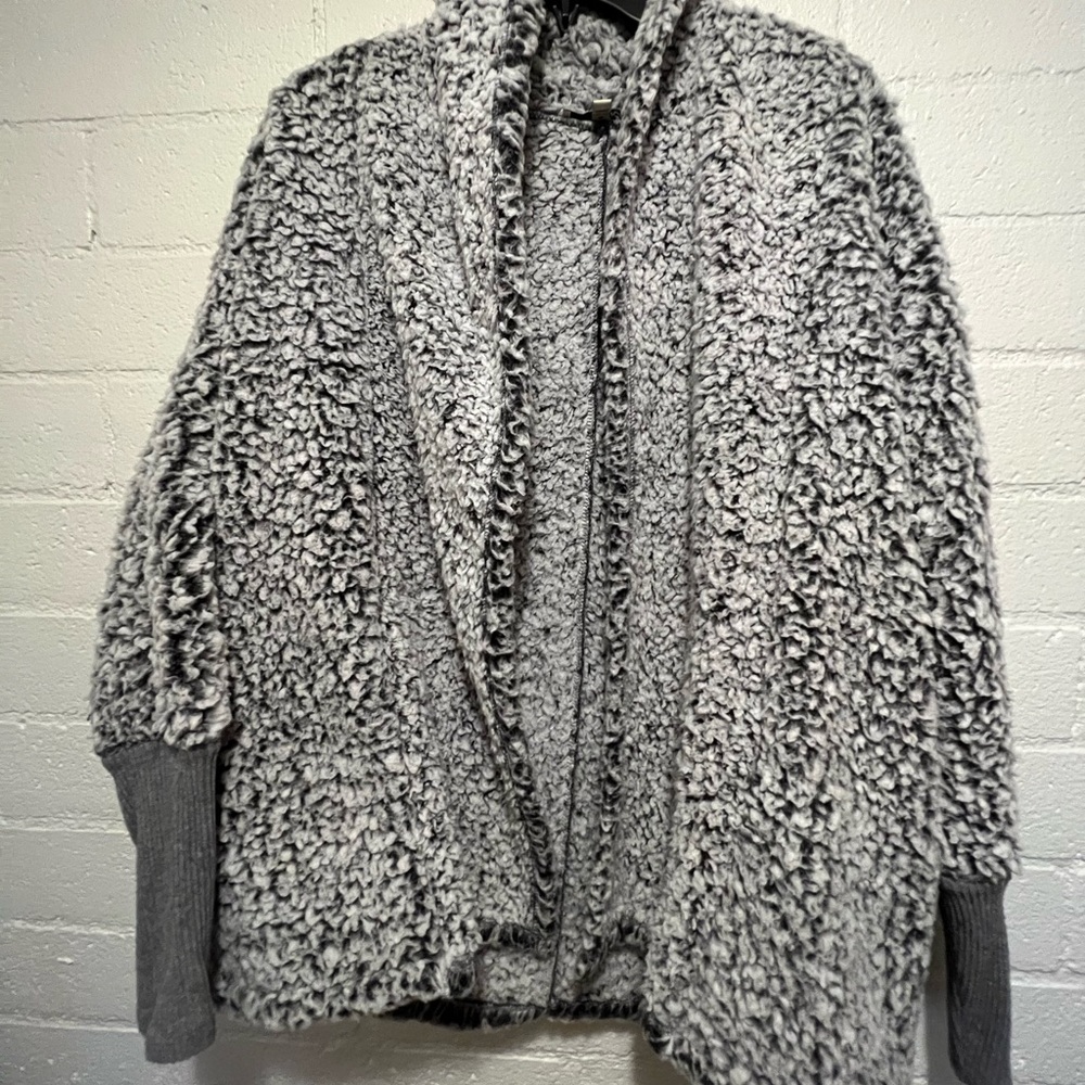 Express One Eleven Fuzzy Jacket